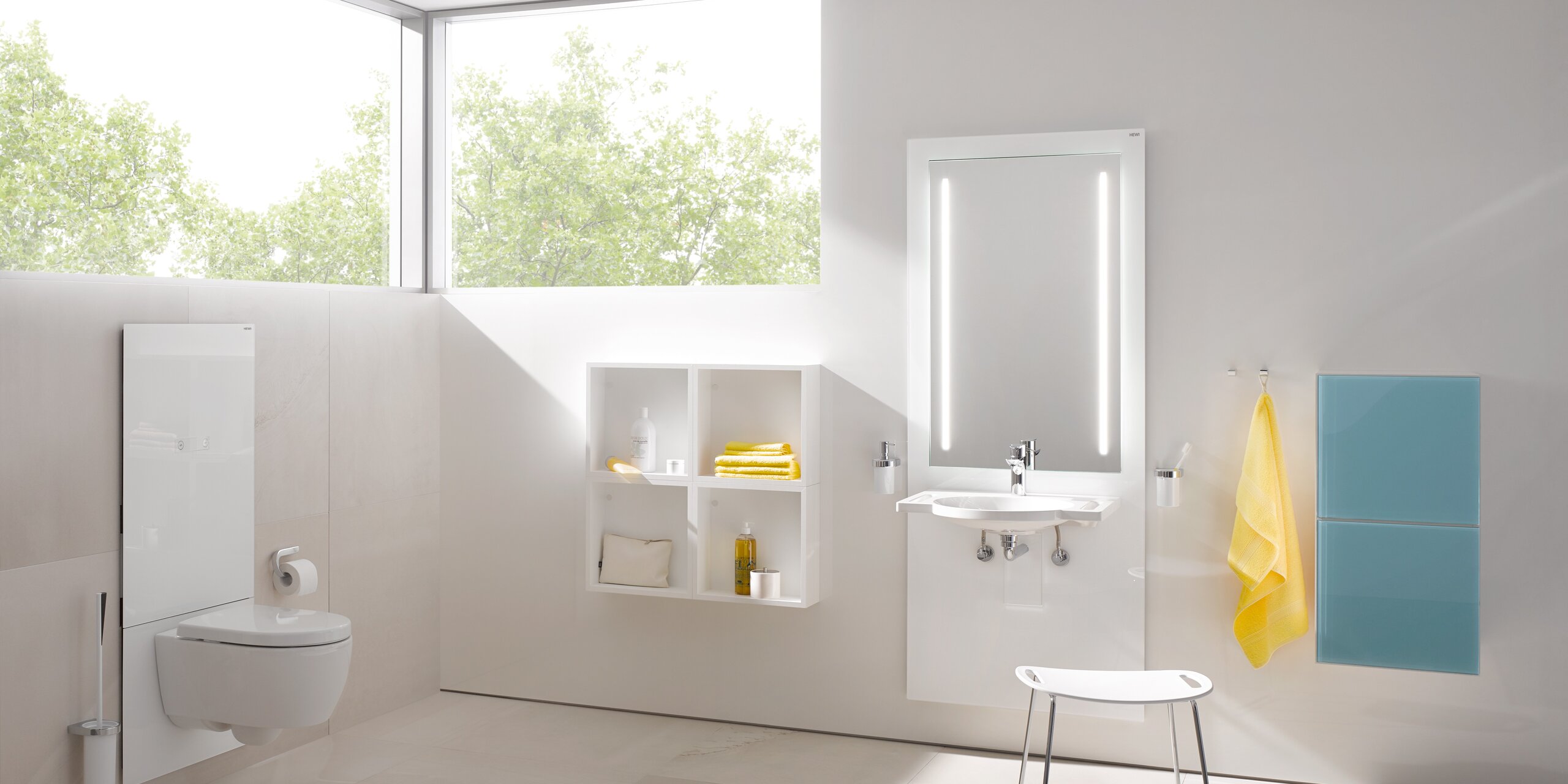 Eenvoudige badkamer